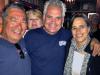 Lovin’ the music of the Chest Pains at BJ’s were Mark, Bobby & Diana, w/ a classic photobomb from Cathy.